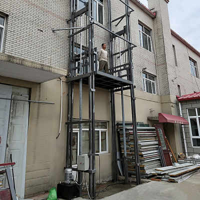 上海杨浦区1 2 3 5 6 8吨液压升降货梯定制