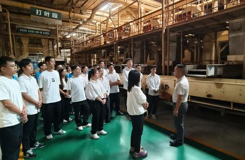 四川凉山州局 公司 新进员工到四川烟叶复烤公司会理复烤厂交流学习